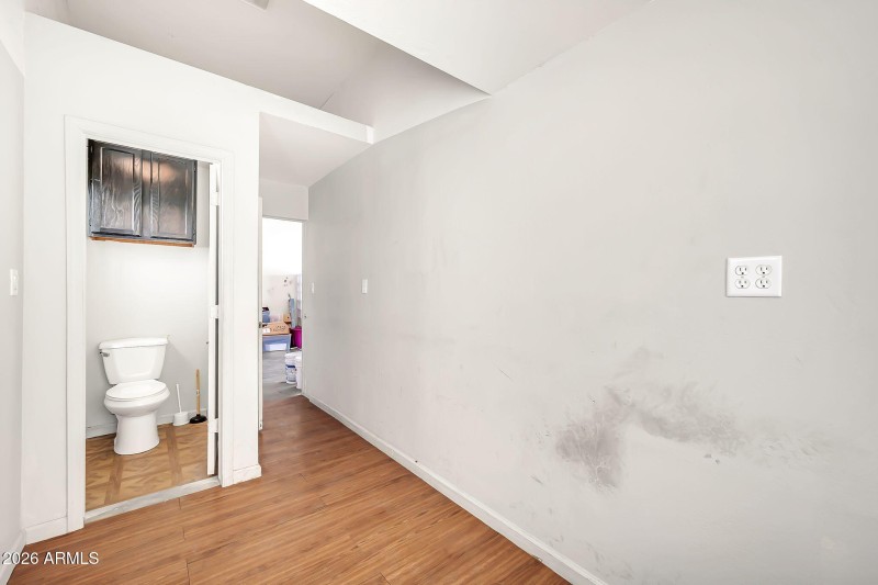 Half bath in RV Garage