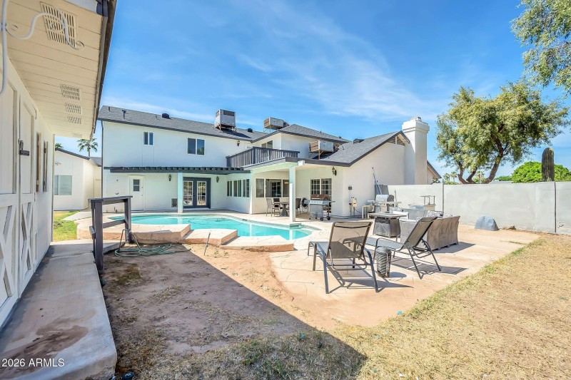 Storage Shed and view