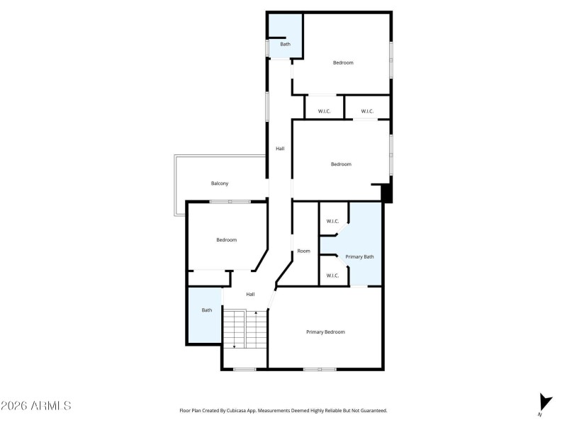 Upstairs Floor Plan