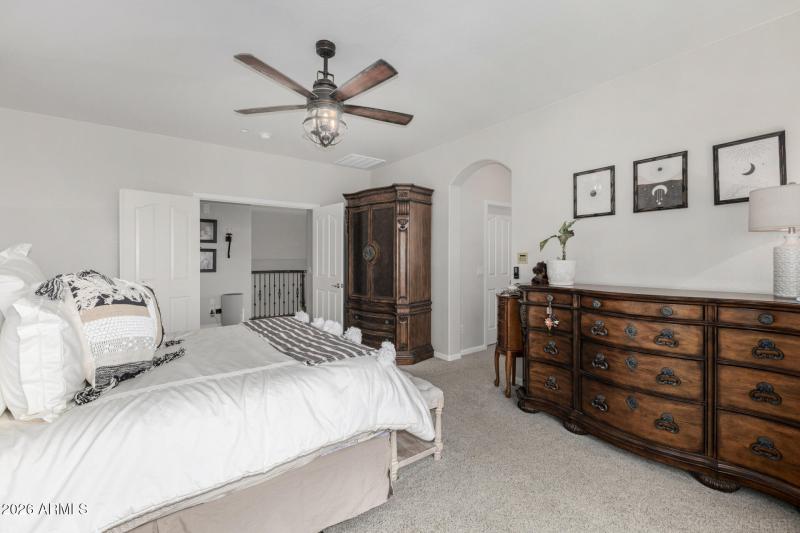 Primary Bedroom with Balcony