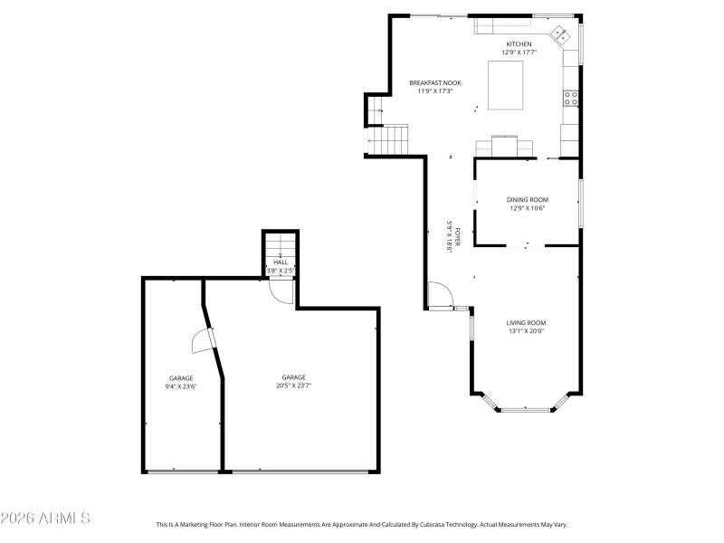 1-2nd Floor Dimensions