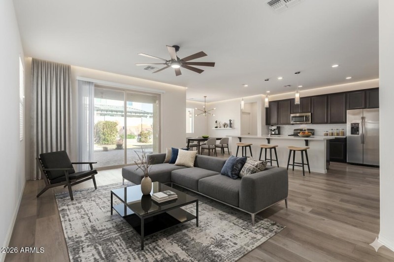 Great Room and Kitchen