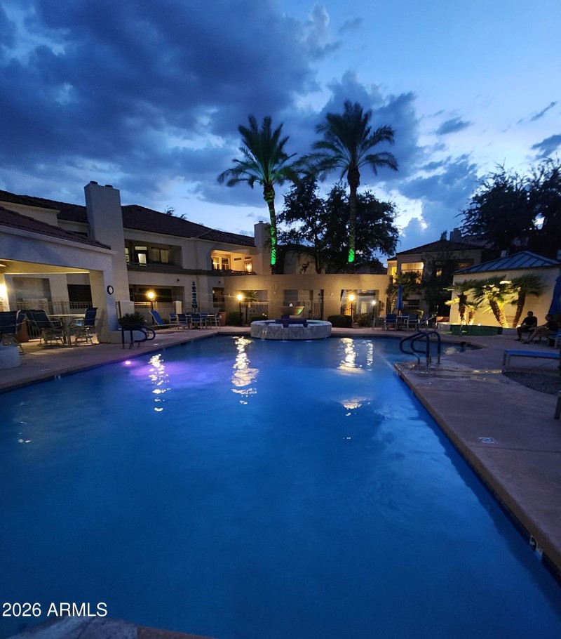 Lighted Pool