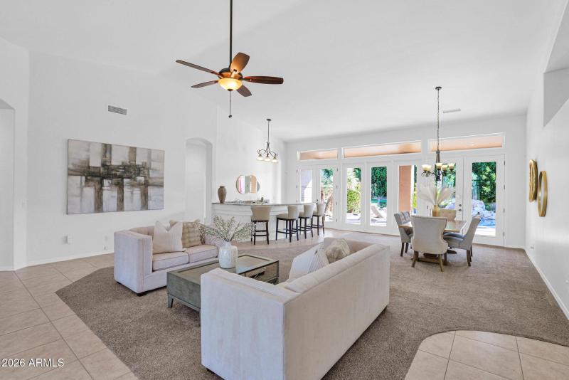 Formal Living & Dining Room