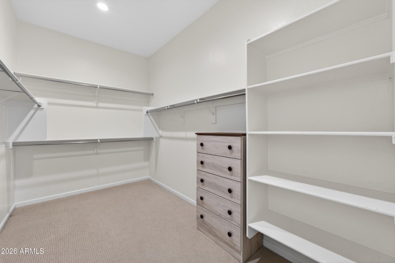 Primary Walk-in Closet