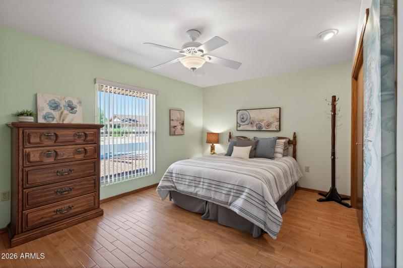 Guest Bedroom towards Front of Home