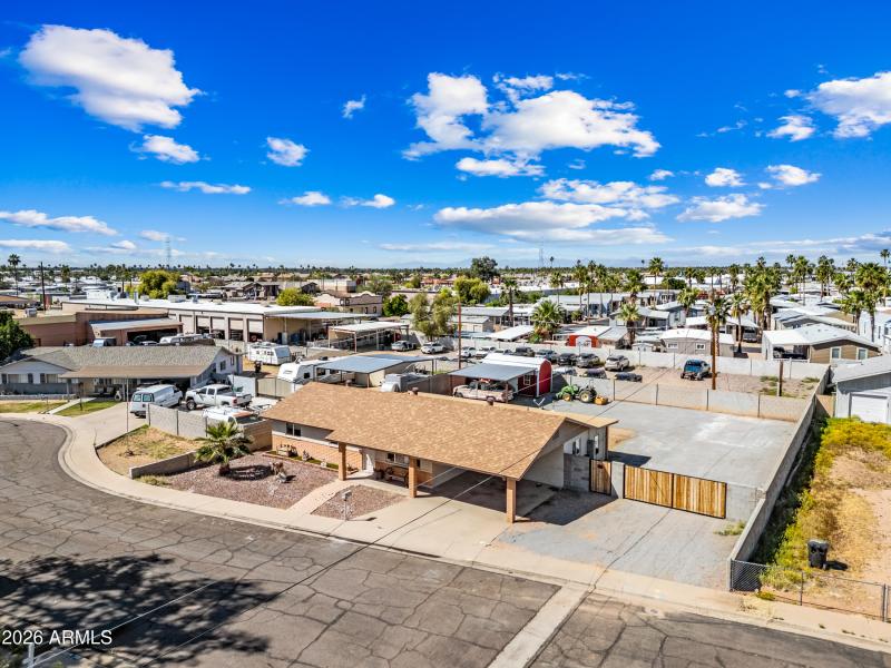 RV Gate with Parking