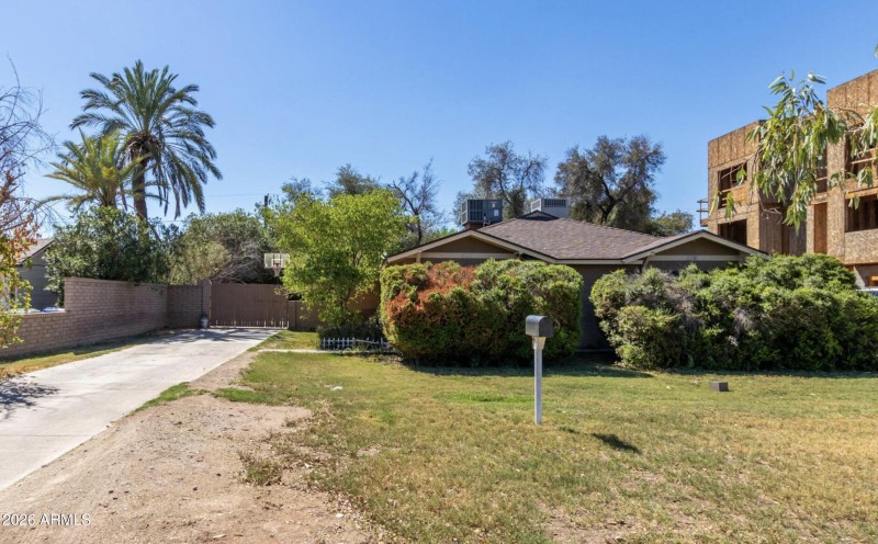 Front of home