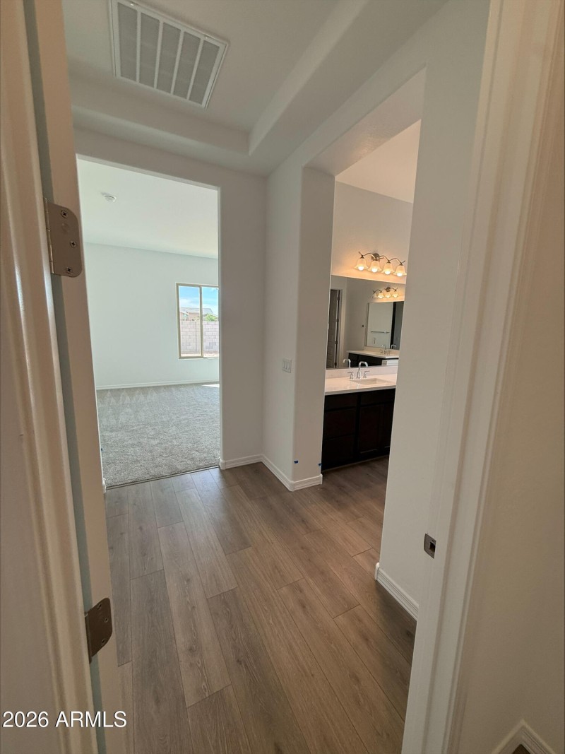 Lot 77 Entry into Owners bath and Suite