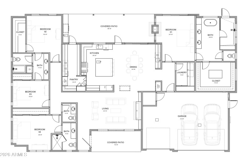 Main House Floor Plan