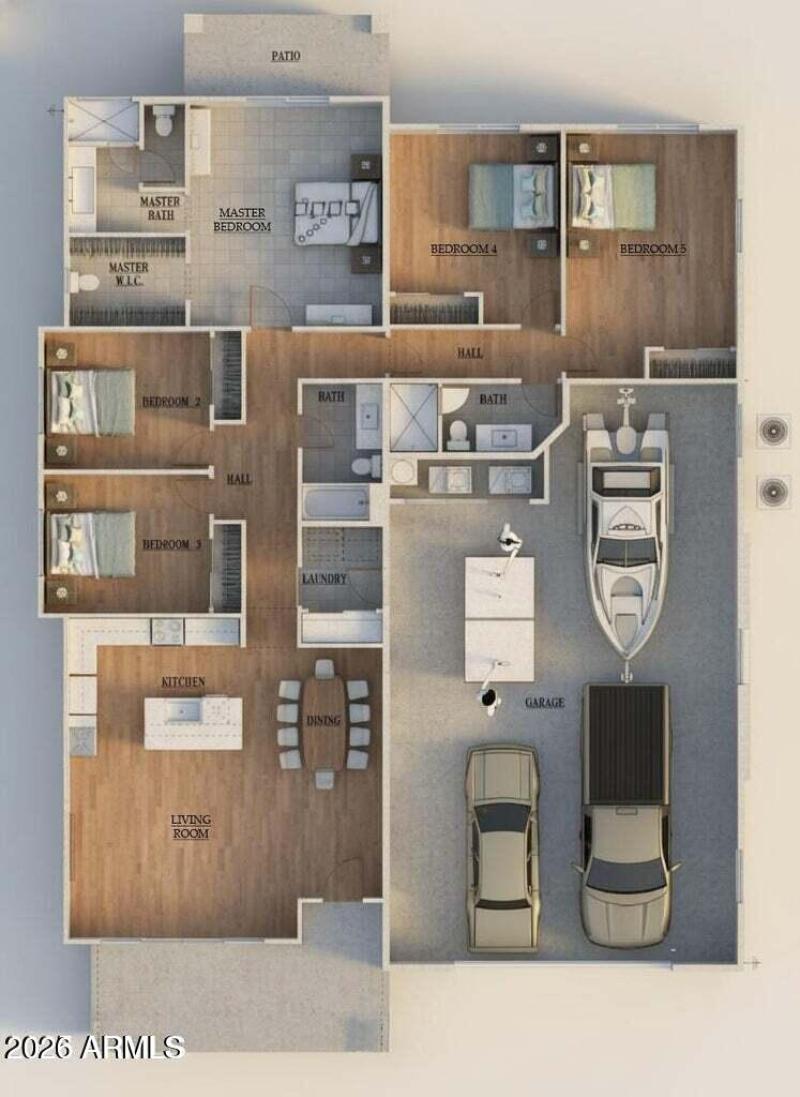 Labyrinth Floor Plan 5 Bed