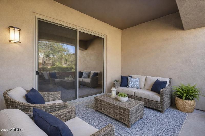 Private Primary Bedroom Patio