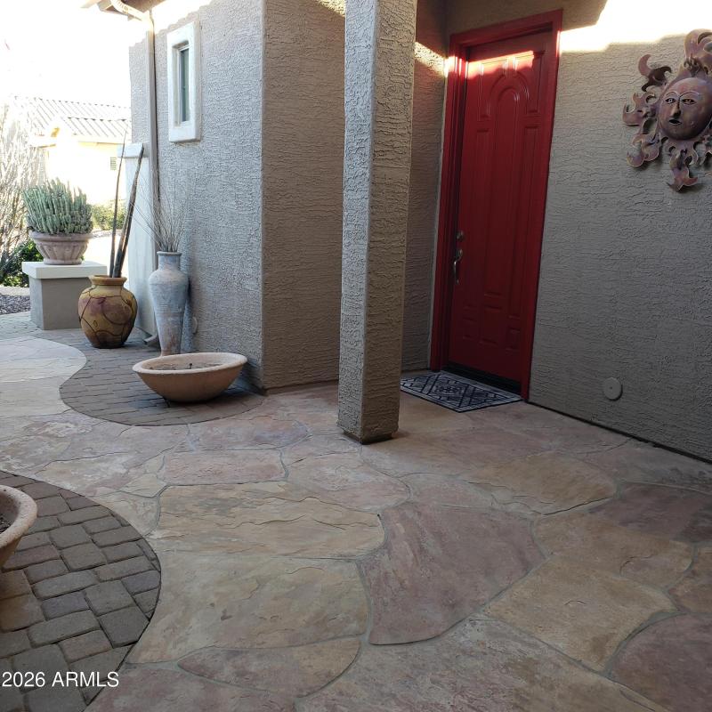Casita's Front entrance