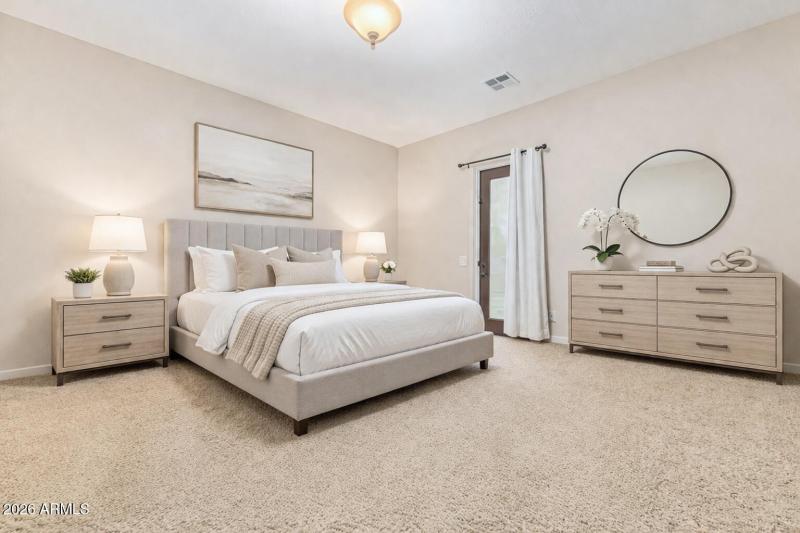 Virtually Staged Modern Feel