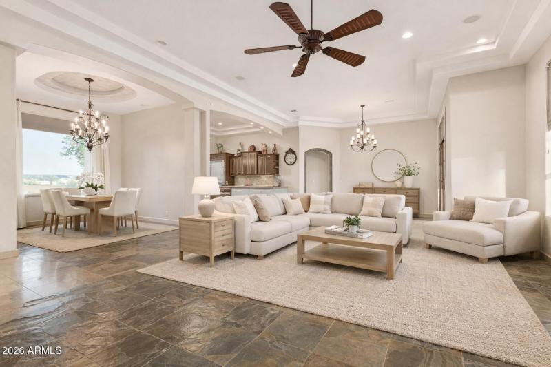 Virtually Staged for Modern Feel