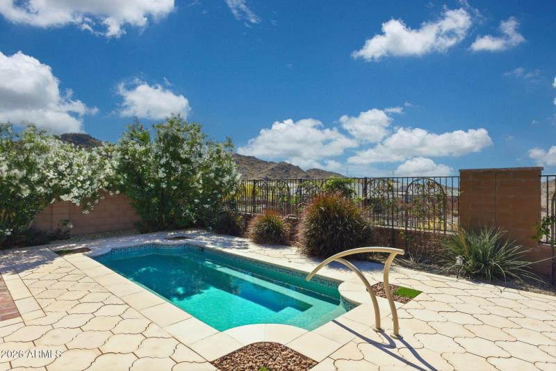 Enjoy swimming with a view.