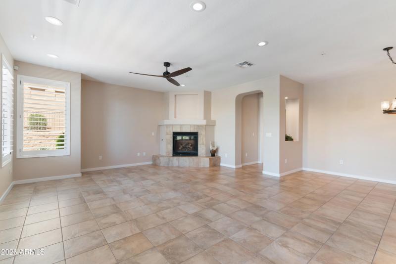 Spacious great room