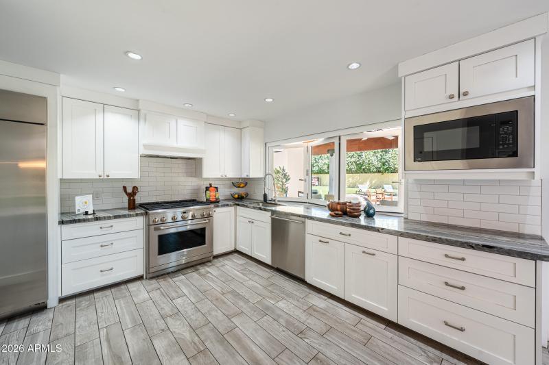 Folding window to patio!