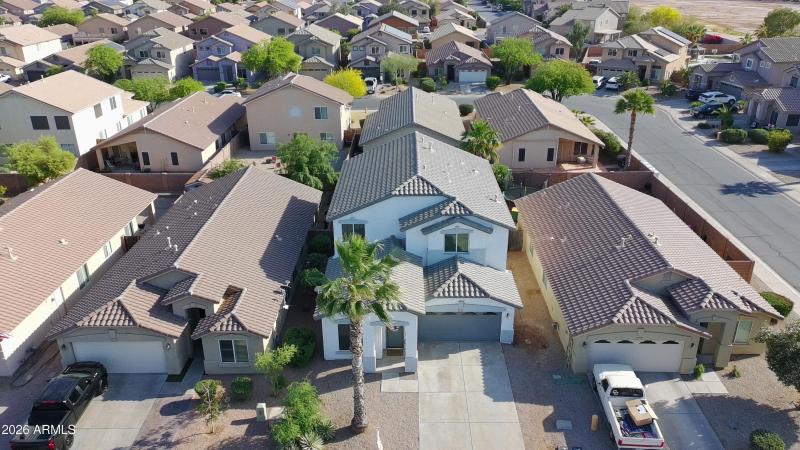 airial view of the property