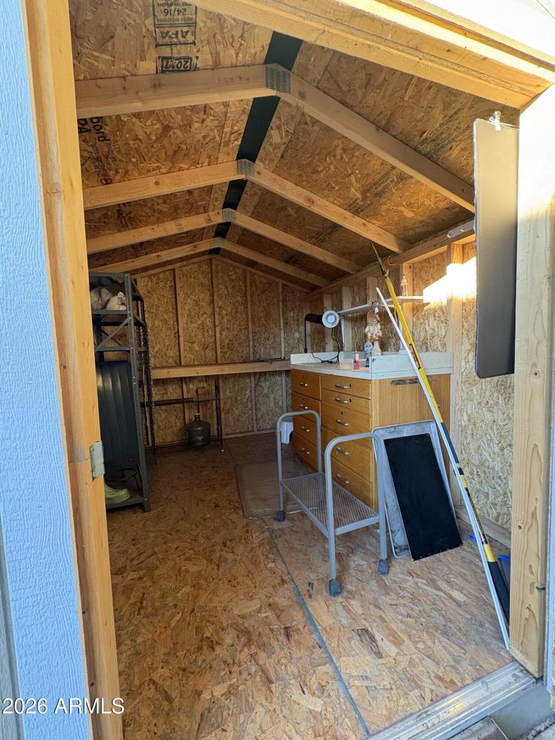 Shed Inside