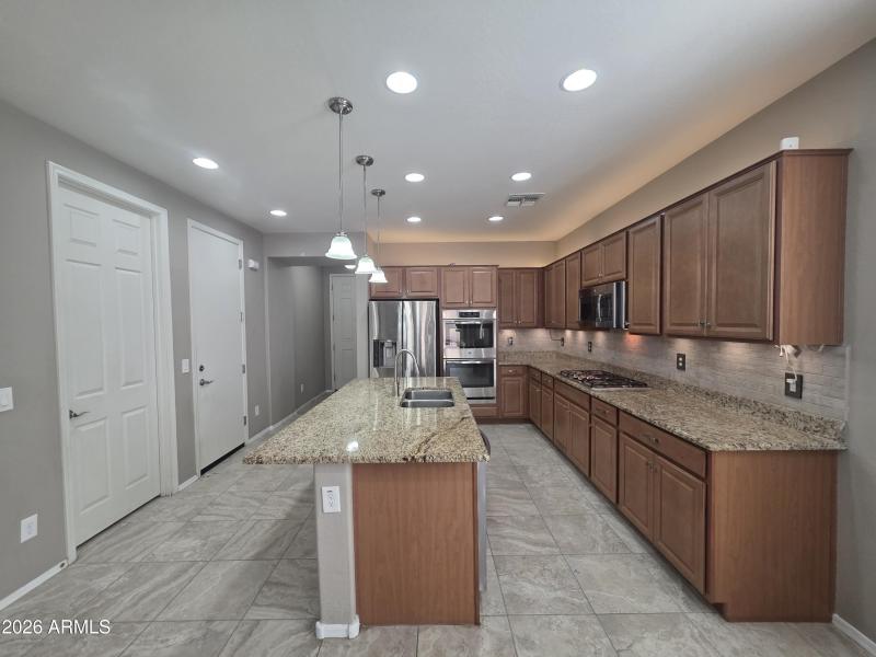 Bright Kitchen with Double Ovens