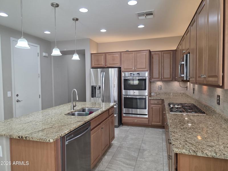 Modern Kitchen and Living Space