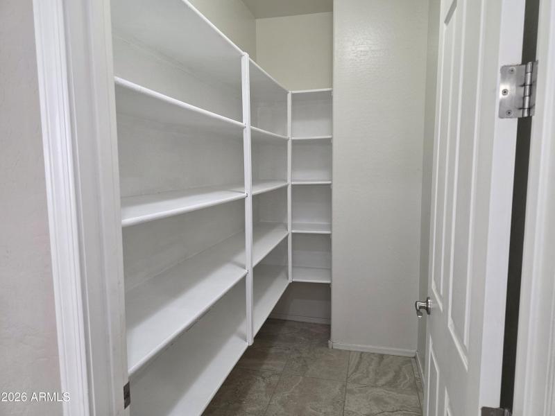 Large walk-in pantry