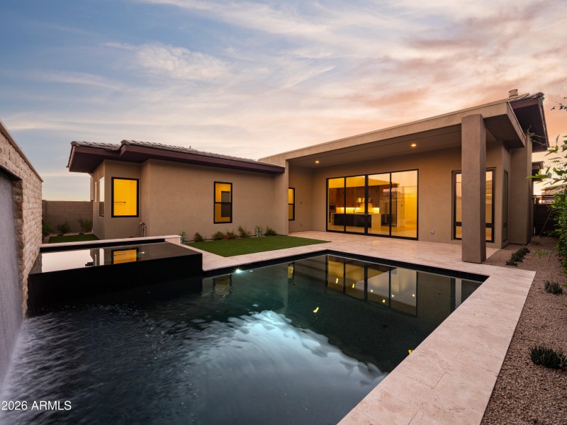 Professionally Landscaped Backyard