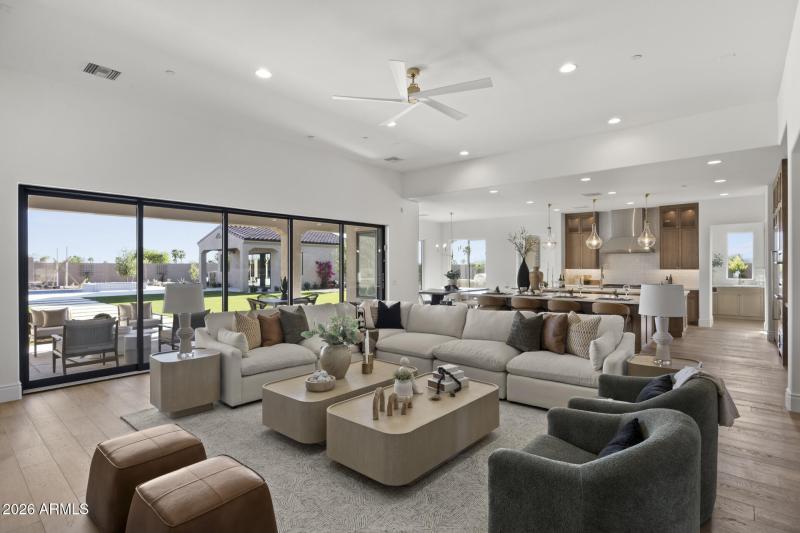 Great Room looking into Kitchen