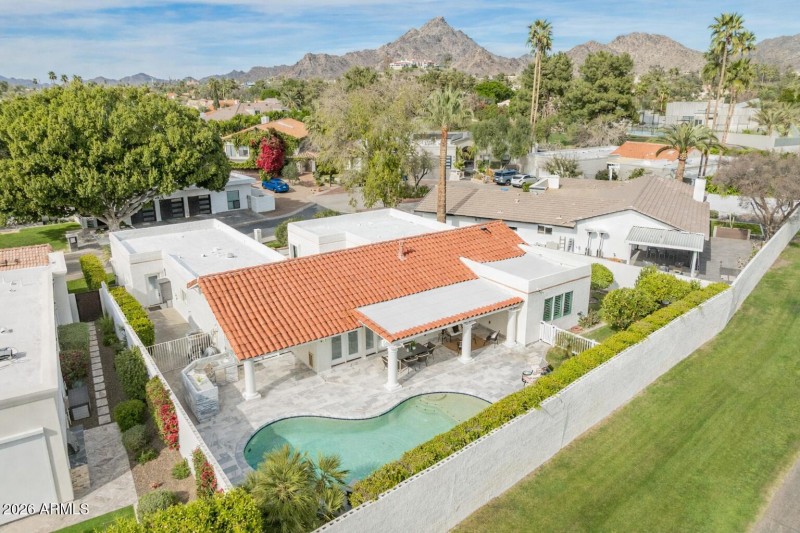 Private Backyard Pool Oasis