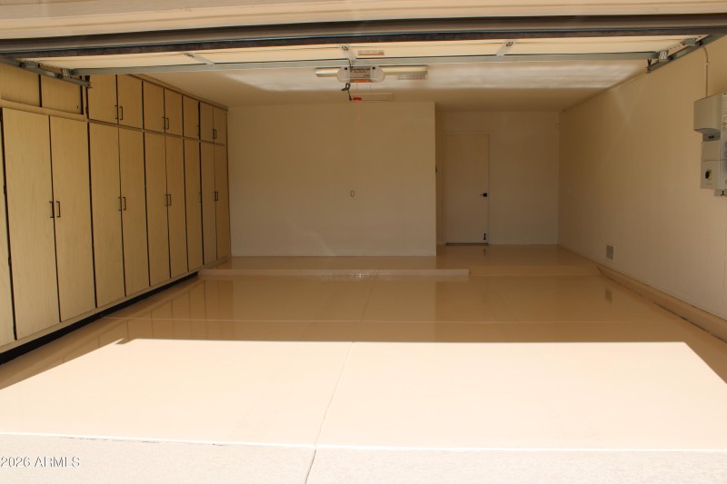 32 - 2 Car Garage Plus Golf Cart Area