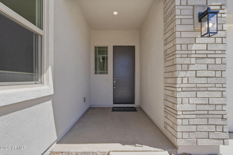 Front door entry