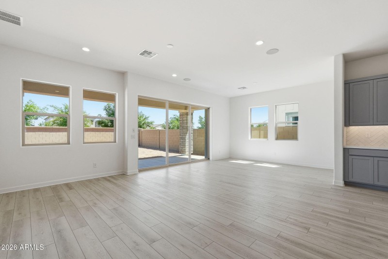 Pocket sliding 3 panel patio door