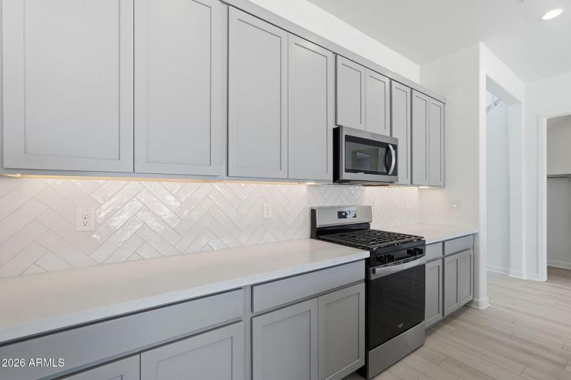 Kitchen cabinetry & appliances