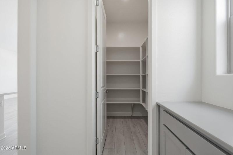 Large walk-in pantry