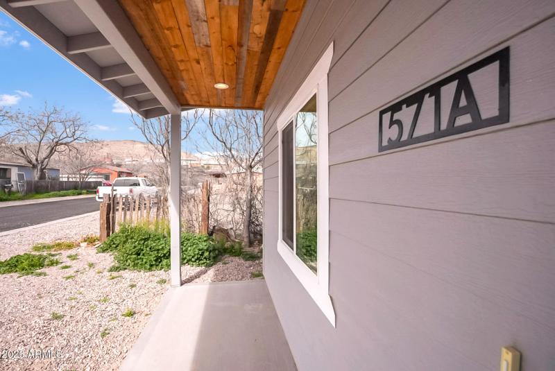 Covered Front Patio