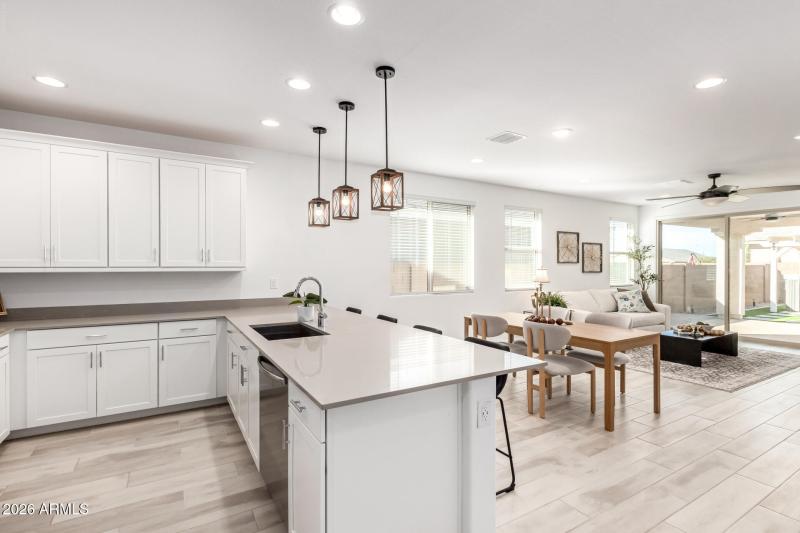 Main Kitchen Dining View