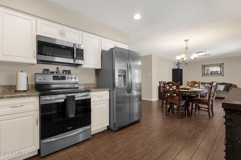 Zoe Ella Kitchen to Dining Room