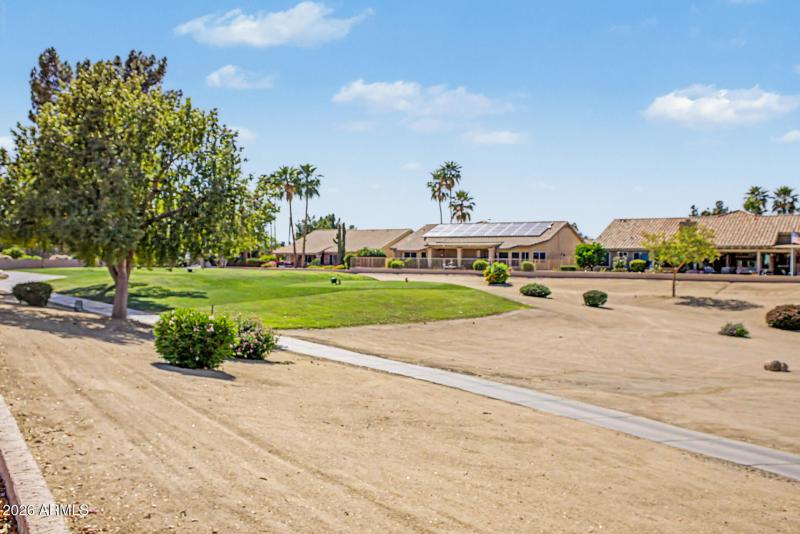 Looking back to the Tee Box