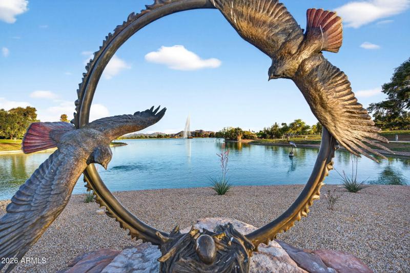 World famous fountain