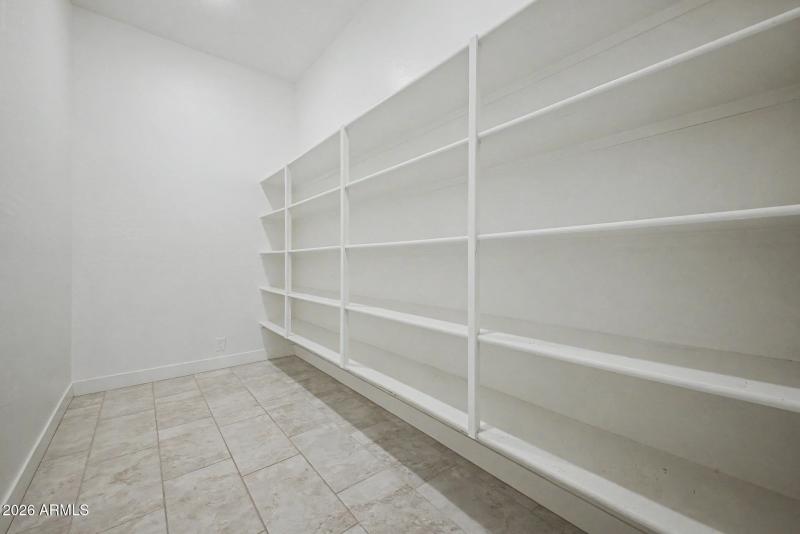 incredible walk-in pantry
