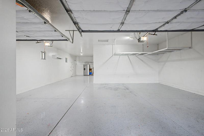 air conditioned 4 car garage
