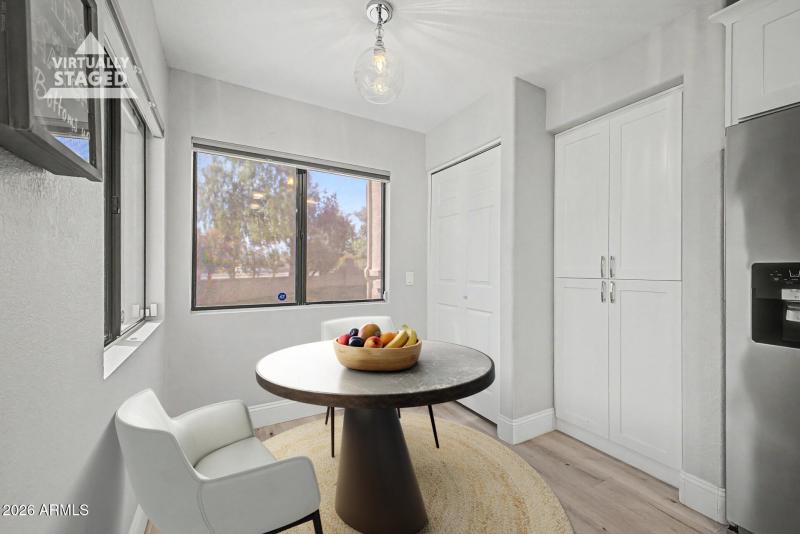 Virtually Staged Kitchen Nook - 12-Frank
