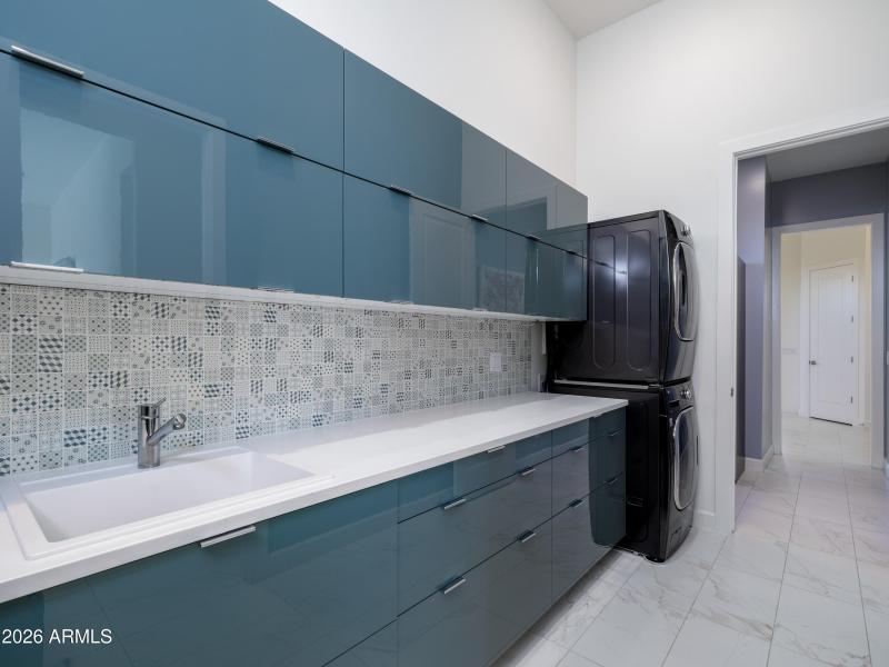 Wonderful Laundry Sink & Storage
