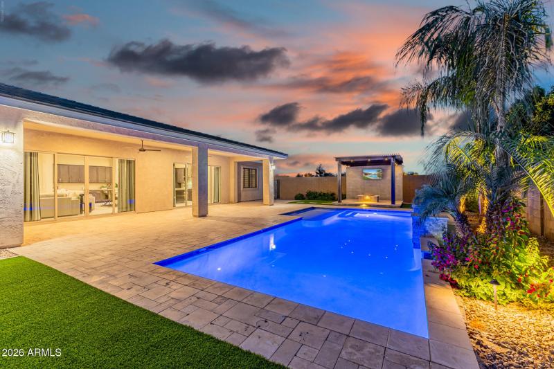 Resort backyard!