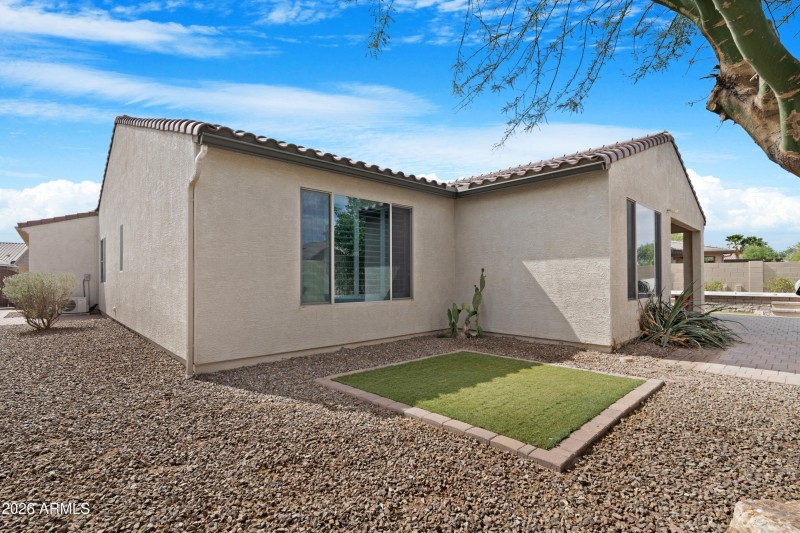 Backyard + Side Yard
