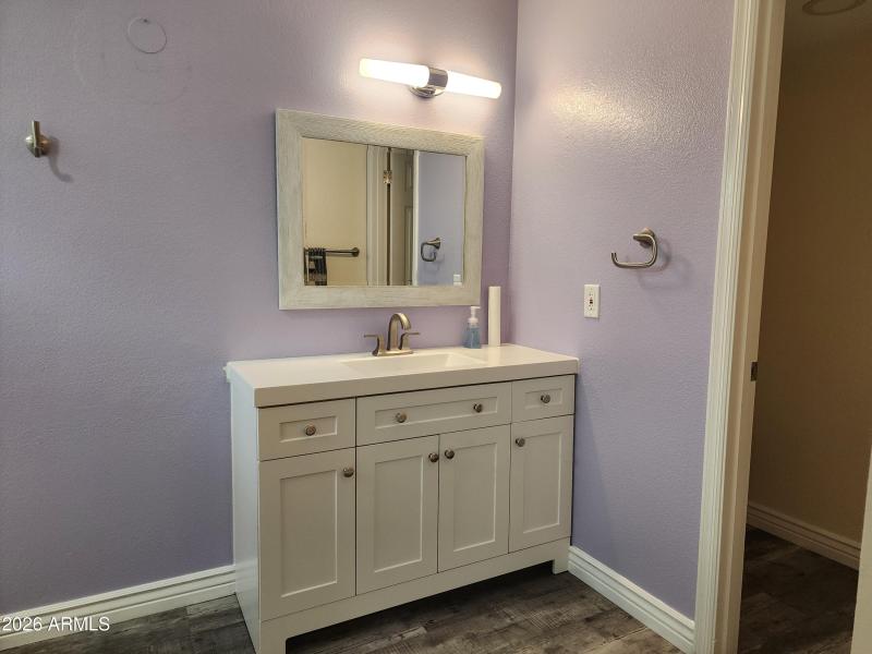 Primary bath vanity
