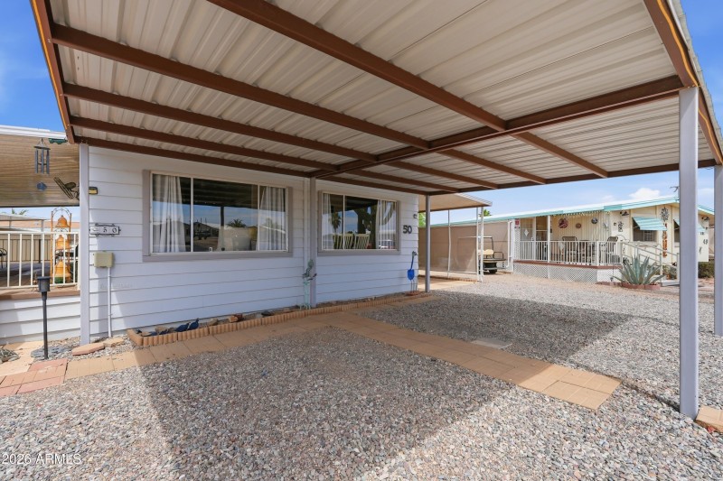 Covered Parking Front