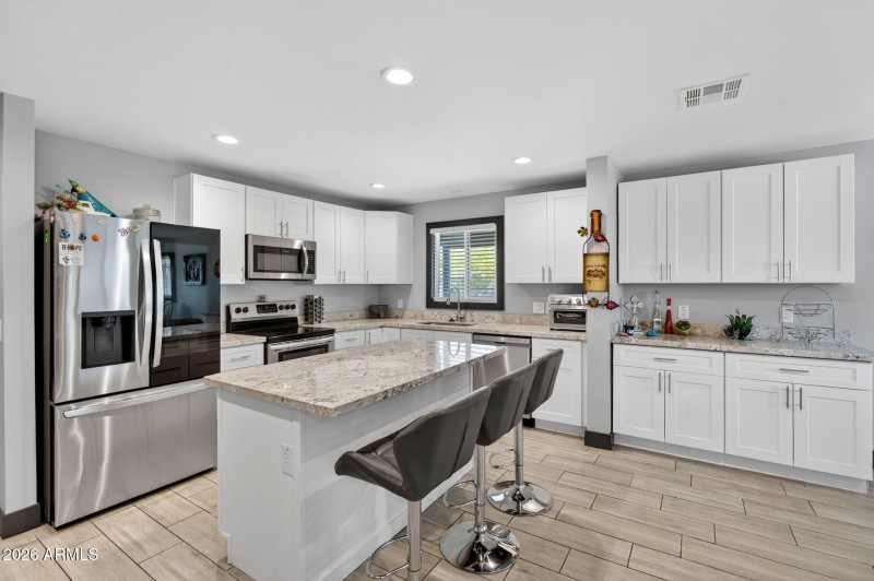 Updated Kitchen with Island