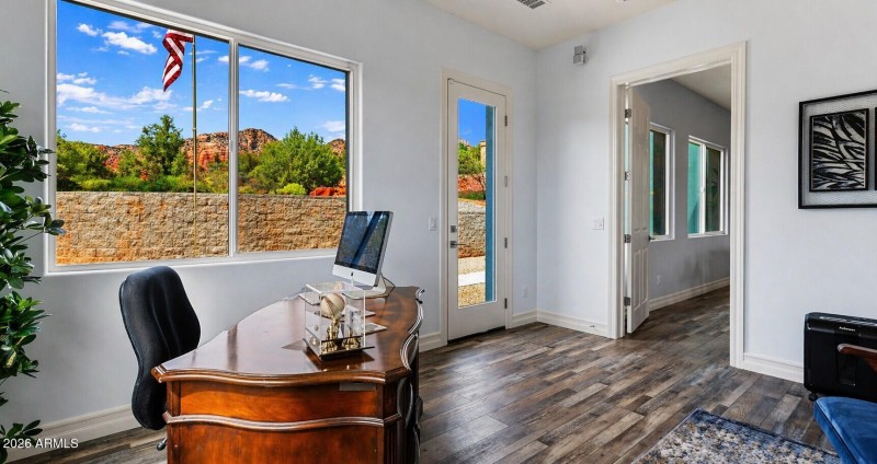 Front 3rd Bedroom with semi views